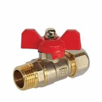 Golyóscsap kulcsos csatlakozóval KM 